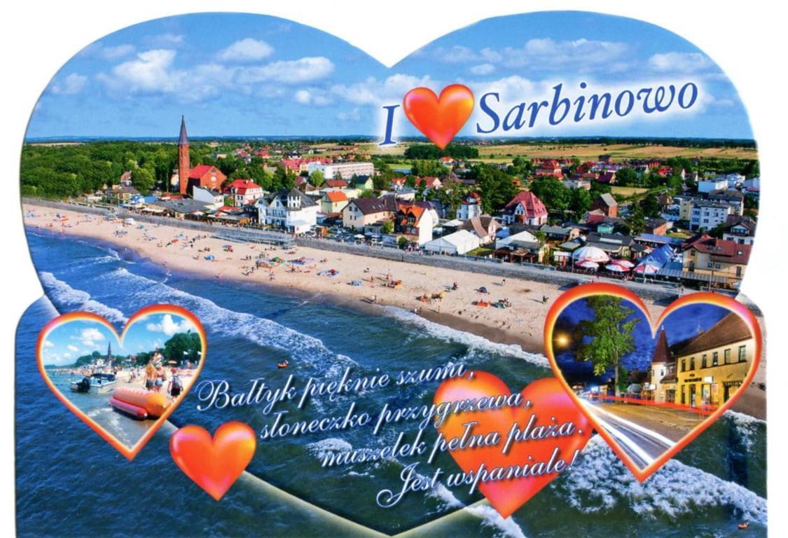 Domki Na Lace Sarbinowo Kültér fotó
